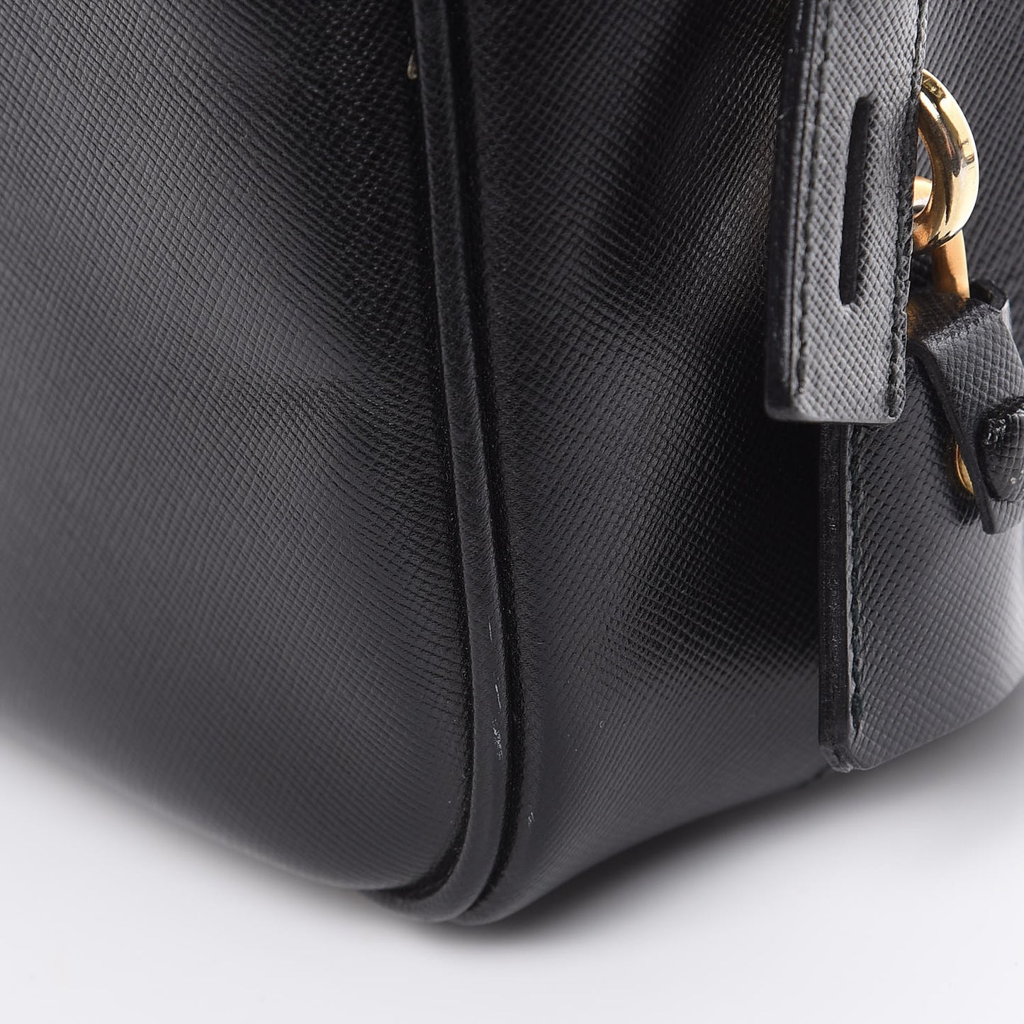 Saffiano Sport Bauletto Black