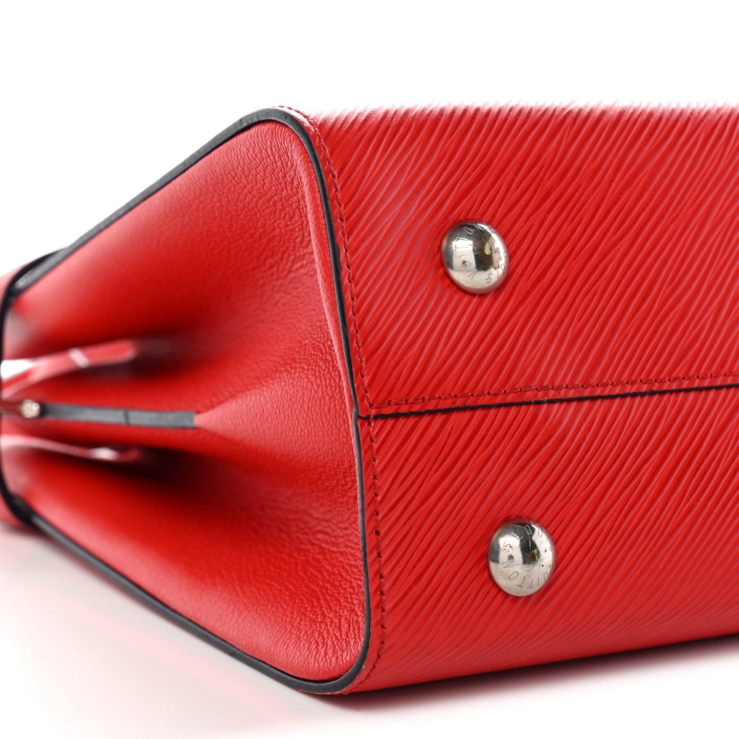 Epi Twist Tote Coquelicot