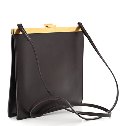 Celine Smooth Calfskin Mini Clasp Bag Bordeaux 3 of 10