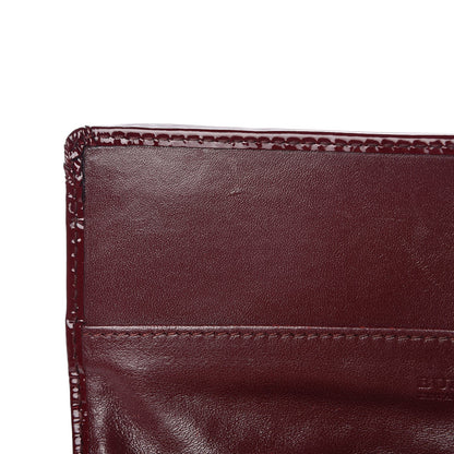 Burberry Nova Check Heart Wallet Berry Red 9 of 10