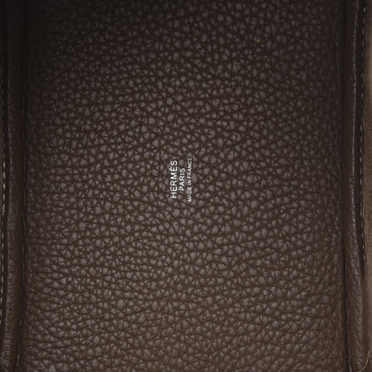Hermes Taurillon Clemence Picotin Lock 18 PM Etoupe 6 of 10