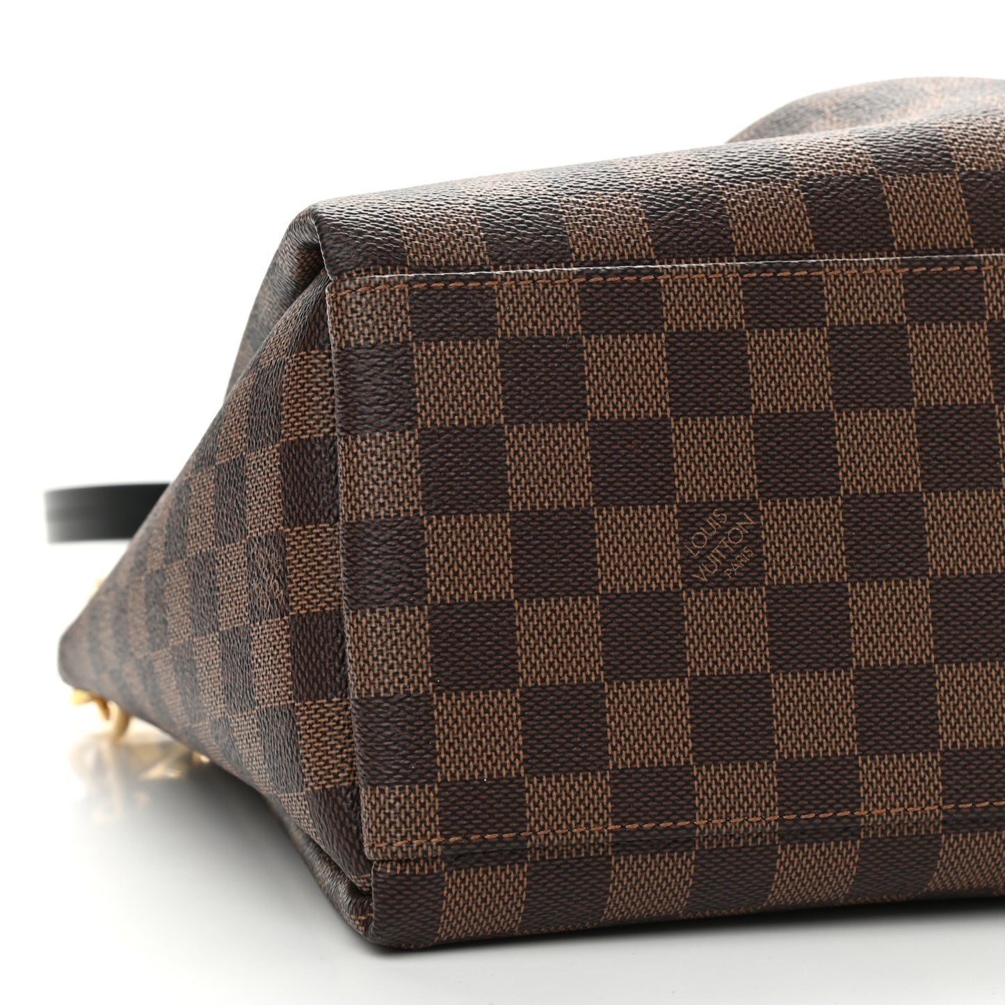 Damier Ebene Odeon Tote MM Black