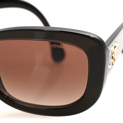 Chanel Acetate Rectangle CC Sunglasses 5468-B-A Brown 7 of 8