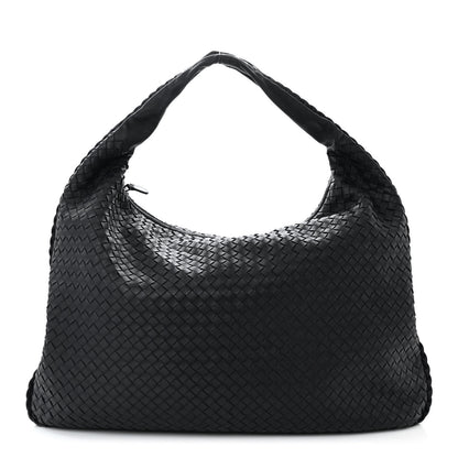 Bottega Veneta Nappa Intrecciato Maxi Veneta Hobo Black 1 of 12