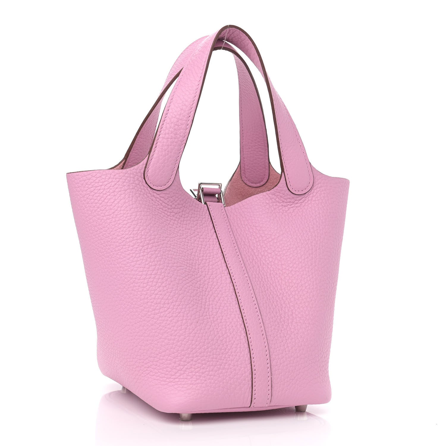 Hermes Taurillon Clemence Picotin Lock 18 PM Mauve Sylvestre 3 of 11