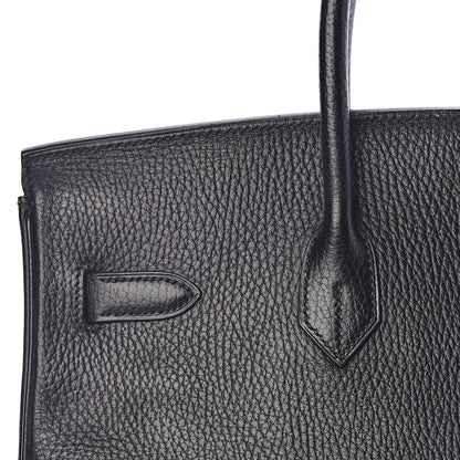 Hermes Ardennes Birkin 35 Black 27 of 30