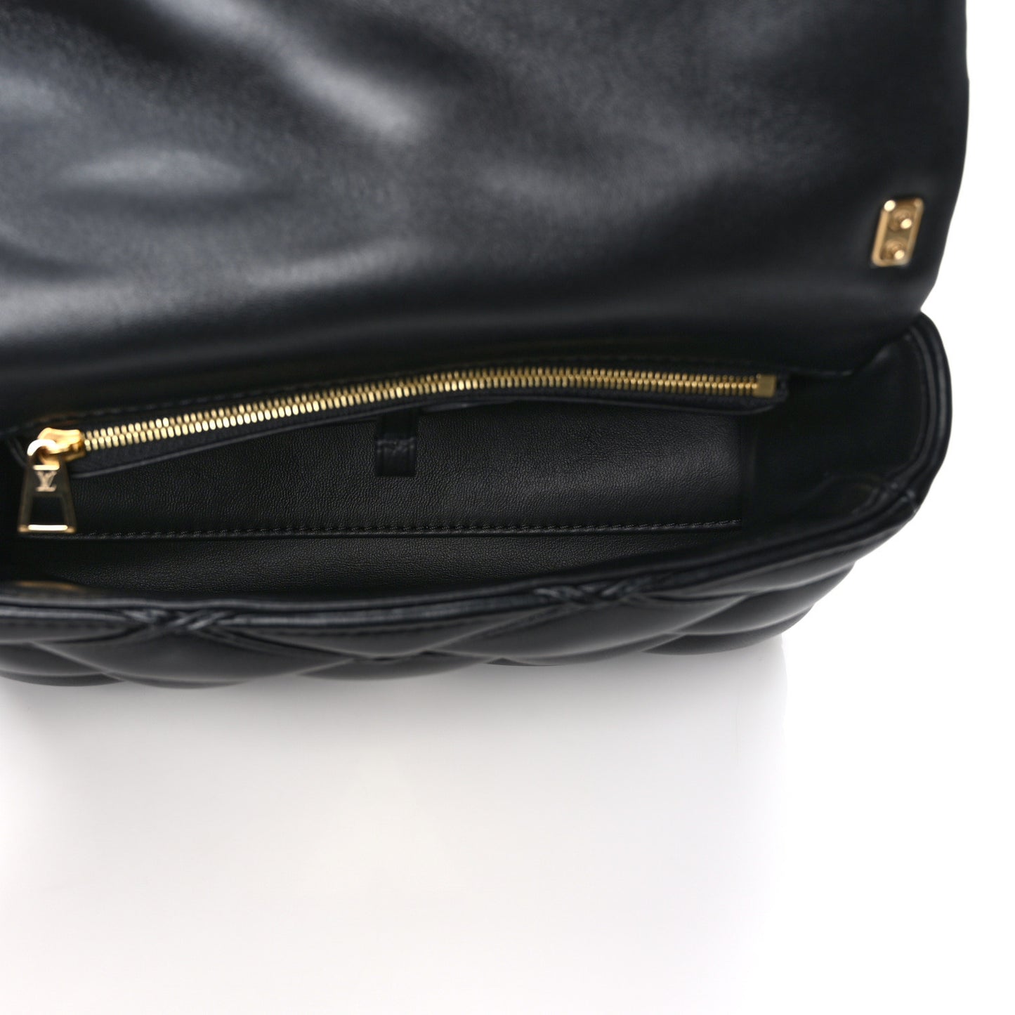 Lambskin Malletage Top Handle GO-14 MM Black
