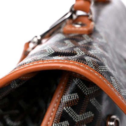 Goyard Goyardine Saint Leger Soft Briefcase Backpack Black Gold 12 of 12