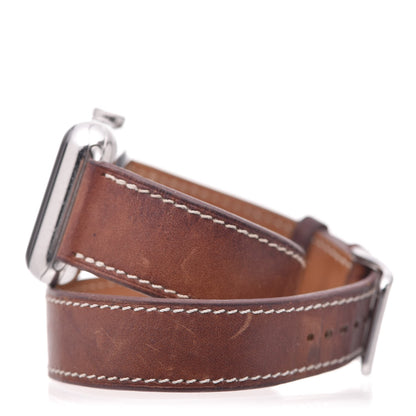 Hermes Barenia 38mm Apple Watch Double Tour Fauve 4 of 29