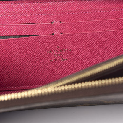 Louis Vuitton Monogram Clemence Wallet Hot Pink 6 of 8