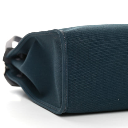 Hermes Vache Hunter Toile Herbag Zip 31 PM Deep Blue 10 of 12