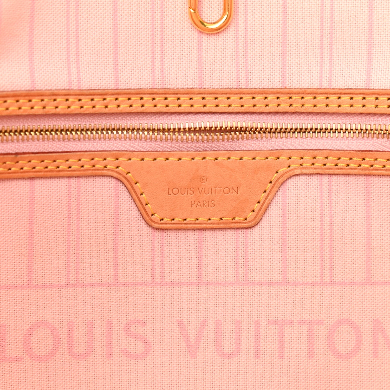 Louis Vuitton Damier Azur Neo Neverfull MM Rose Ballerine 7 of 13