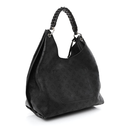 Louis Vuitton Mahina Carmel Hobo Black 3 of 15