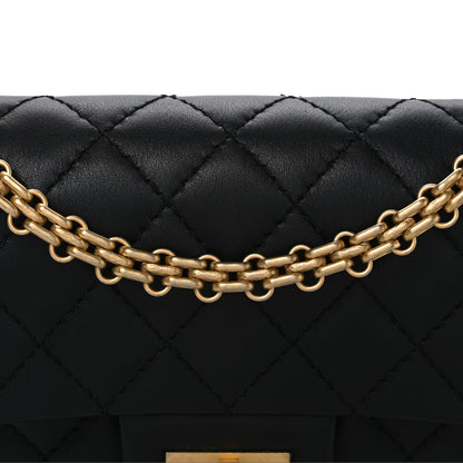 Chanel Calfskin Quilted 2.55 Reissue Mini Flap Black 8 of 10