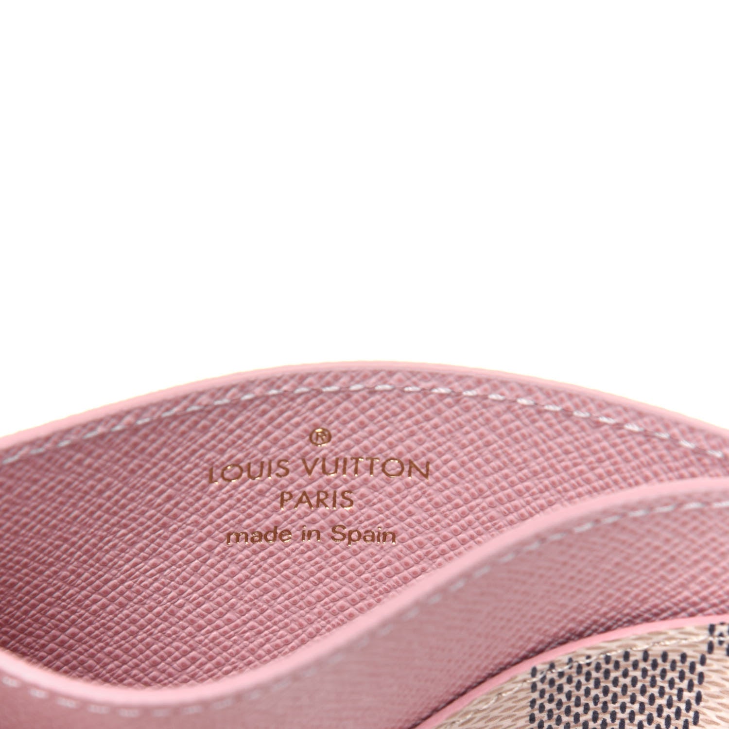 Louis Vuitton Damier Azur Daily Card Holder Rose Ballerine 6 of 10