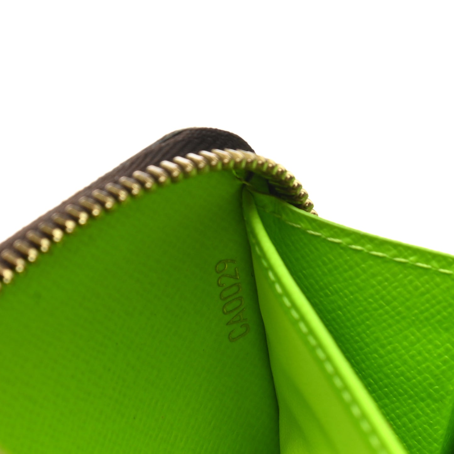 Monogram Graffiti Zippy Wallet Green