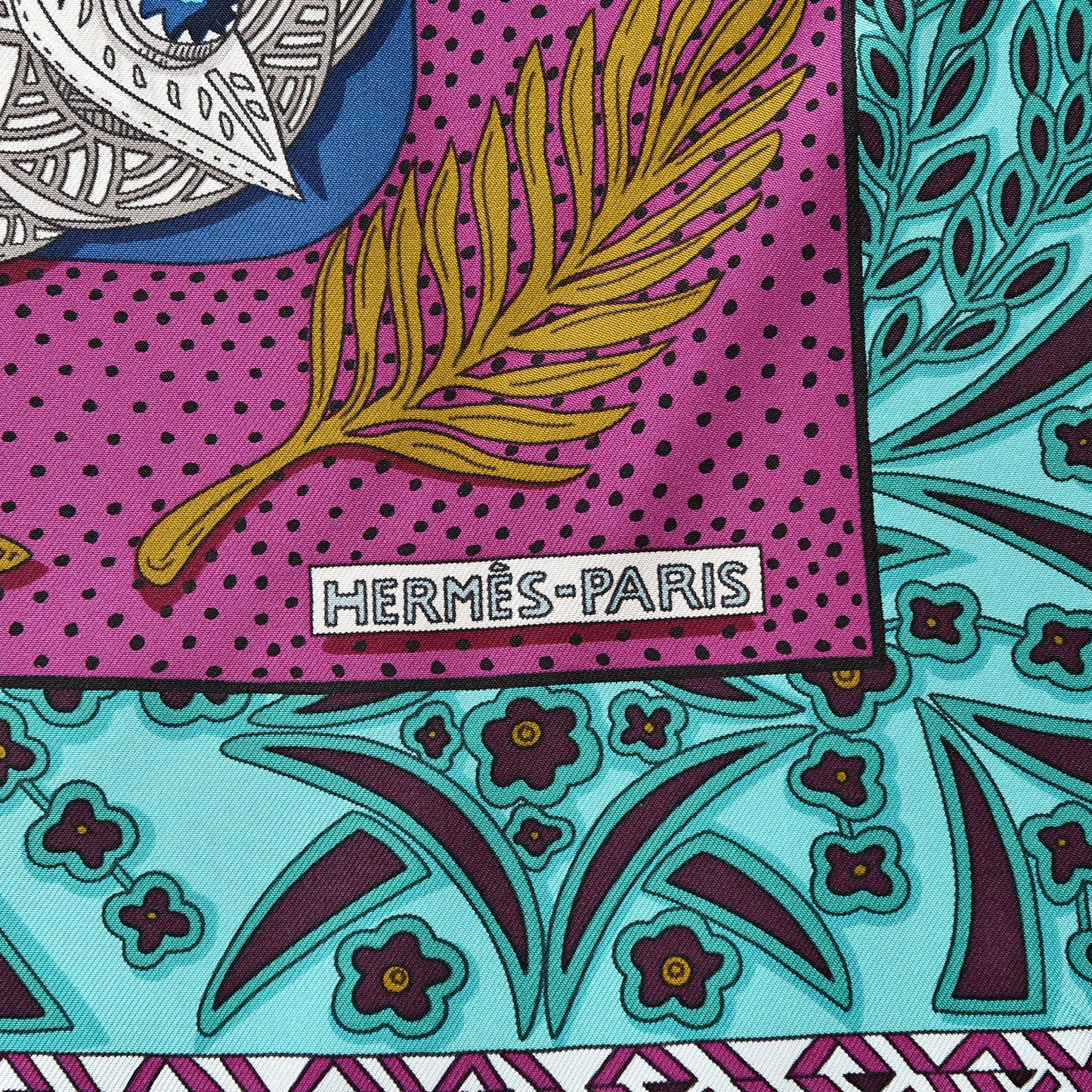 Silk Zenobie Reine De Palmyre Scarf 90