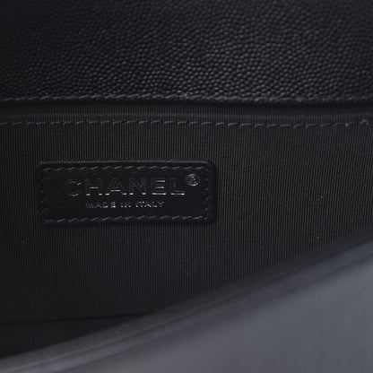 Chanel Caviar Quilted Small Boy Flap Black 6 of 11