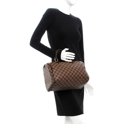 Louis Vuitton Damier Ebene Speedy 30 2 of 19