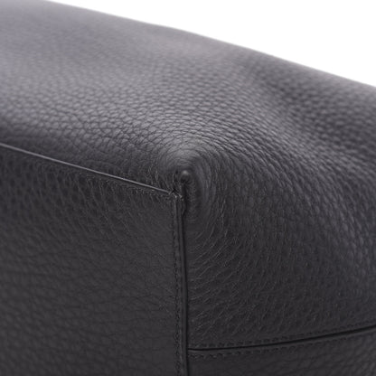 Valentino Garavani Grained Calfskin Rockstud Shoulder Tote Black 9 of 10