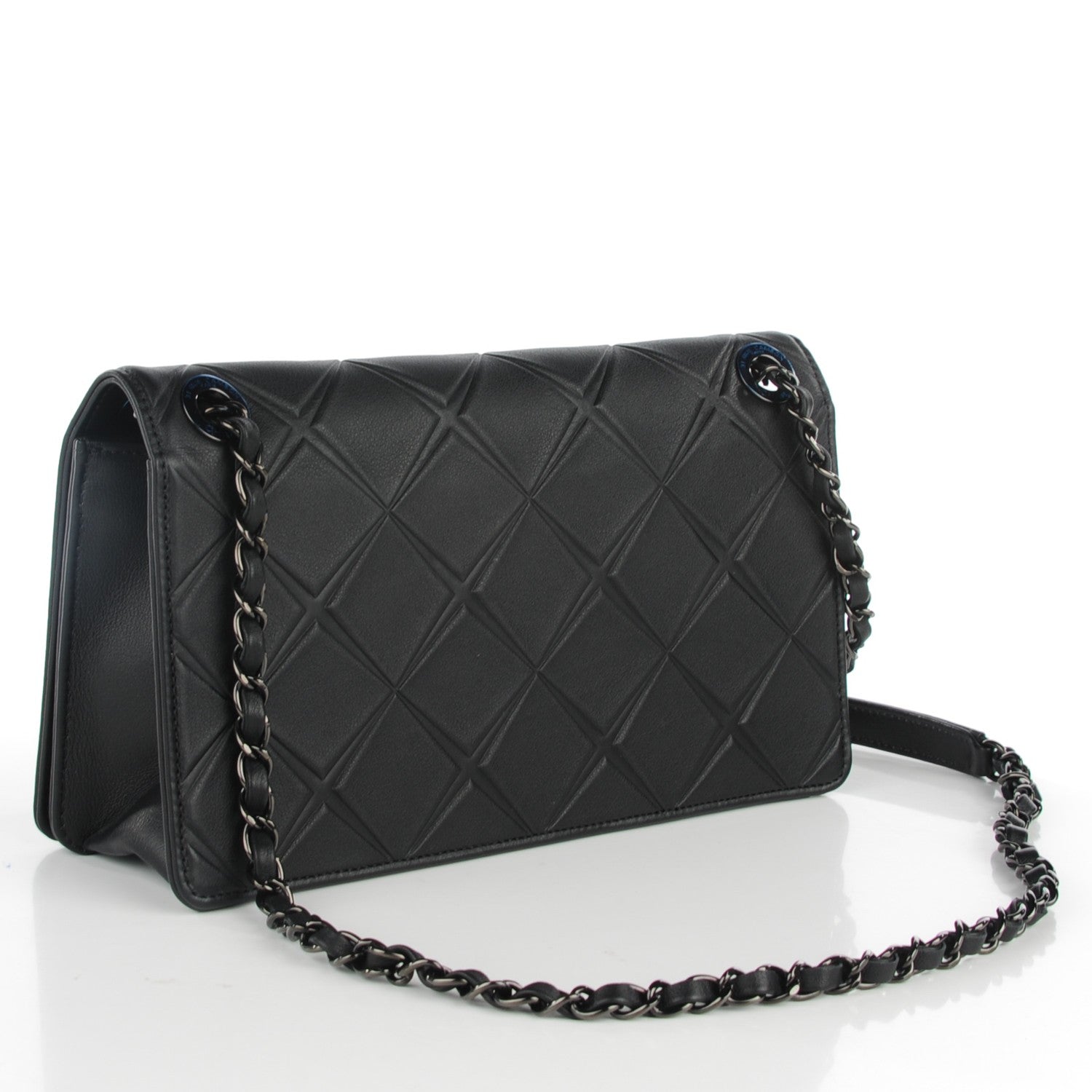Chanel Calfskin Small Propeller Flap Black 3 of 8