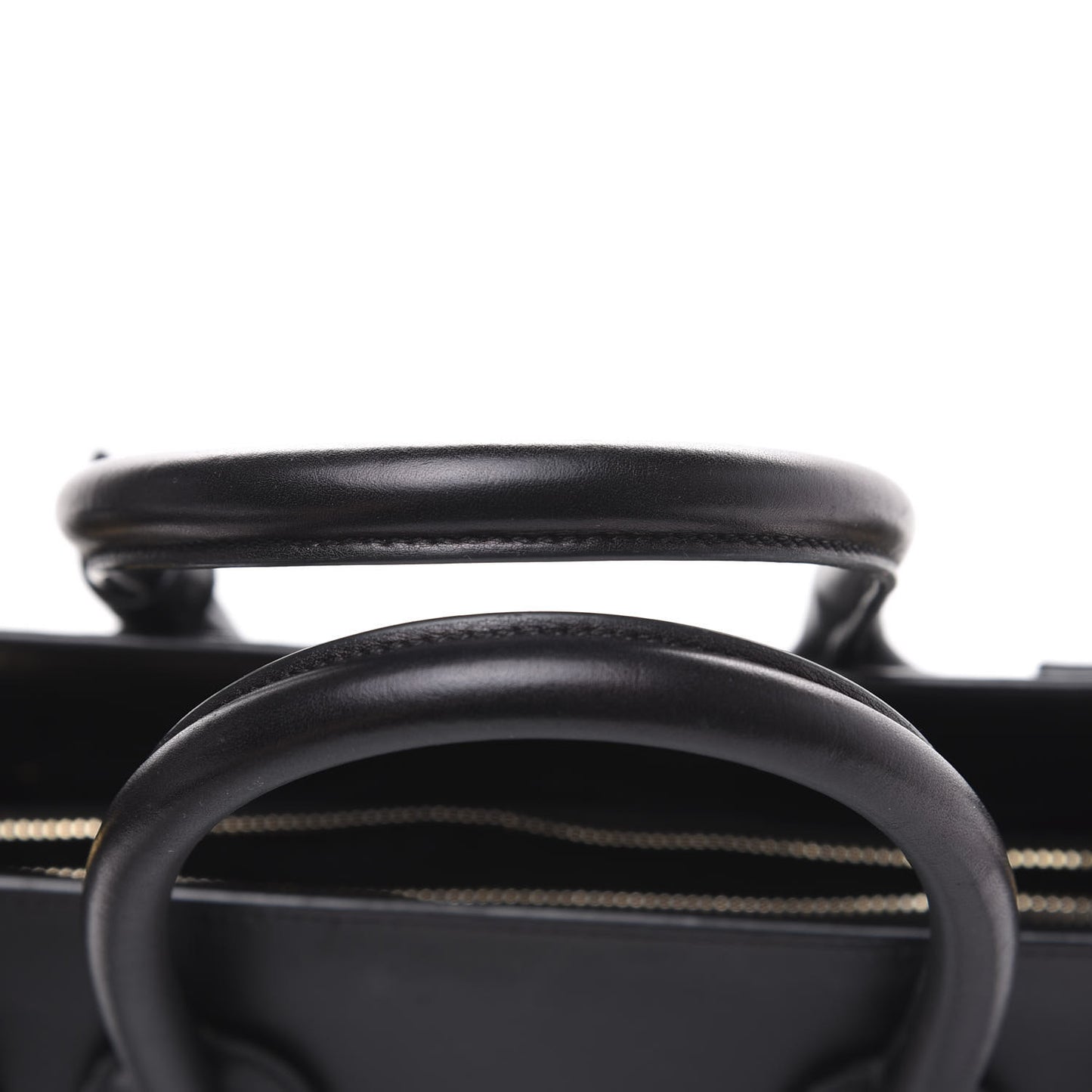 Smooth Calfskin Small Sac De Jour Black