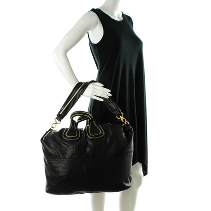 Givenchy Lambskin Studded Maxi Nightingale Black 2 of 8