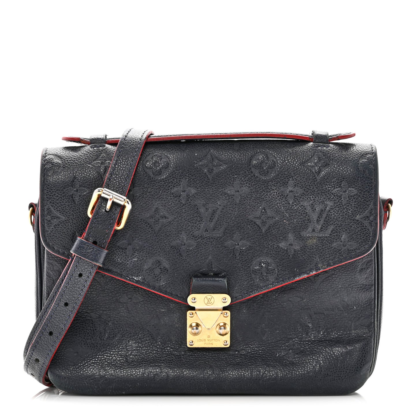 Empreinte Pochette Metis Marine Rouge