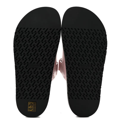 Hermes Calfskin Womens Chypre Sandals 38 Rose Cannon 6 of 10