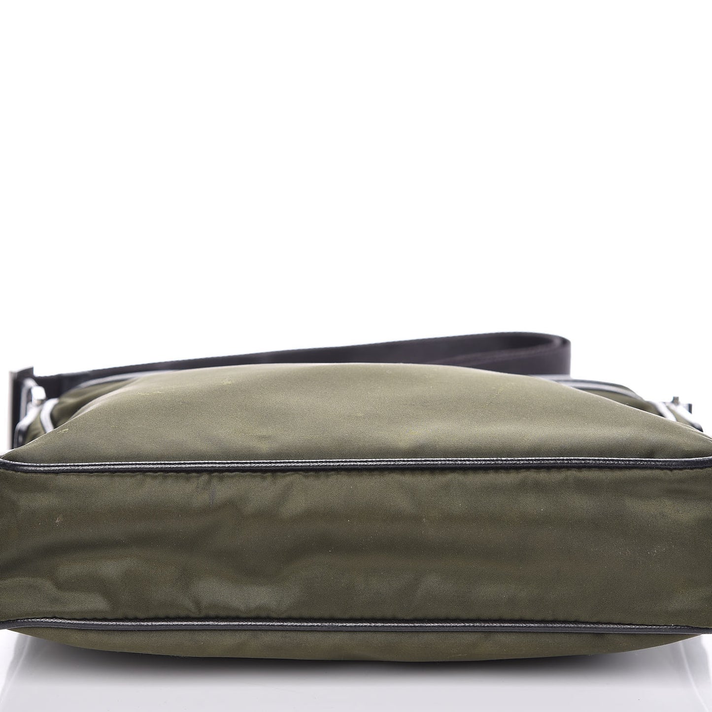 Tessuto Nylon Flat Messenger Bag Militare