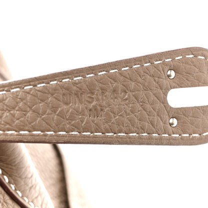 Hermes Taurillon Clemence Lindy 26 Etoupe 7 of 11
