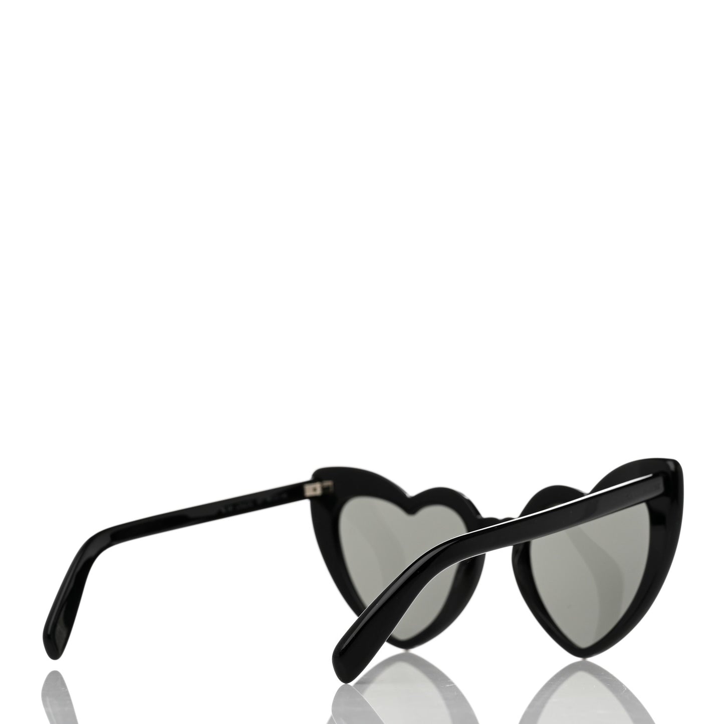 Acetate Heart Frame Loulou SL181 Sunglasses Black
