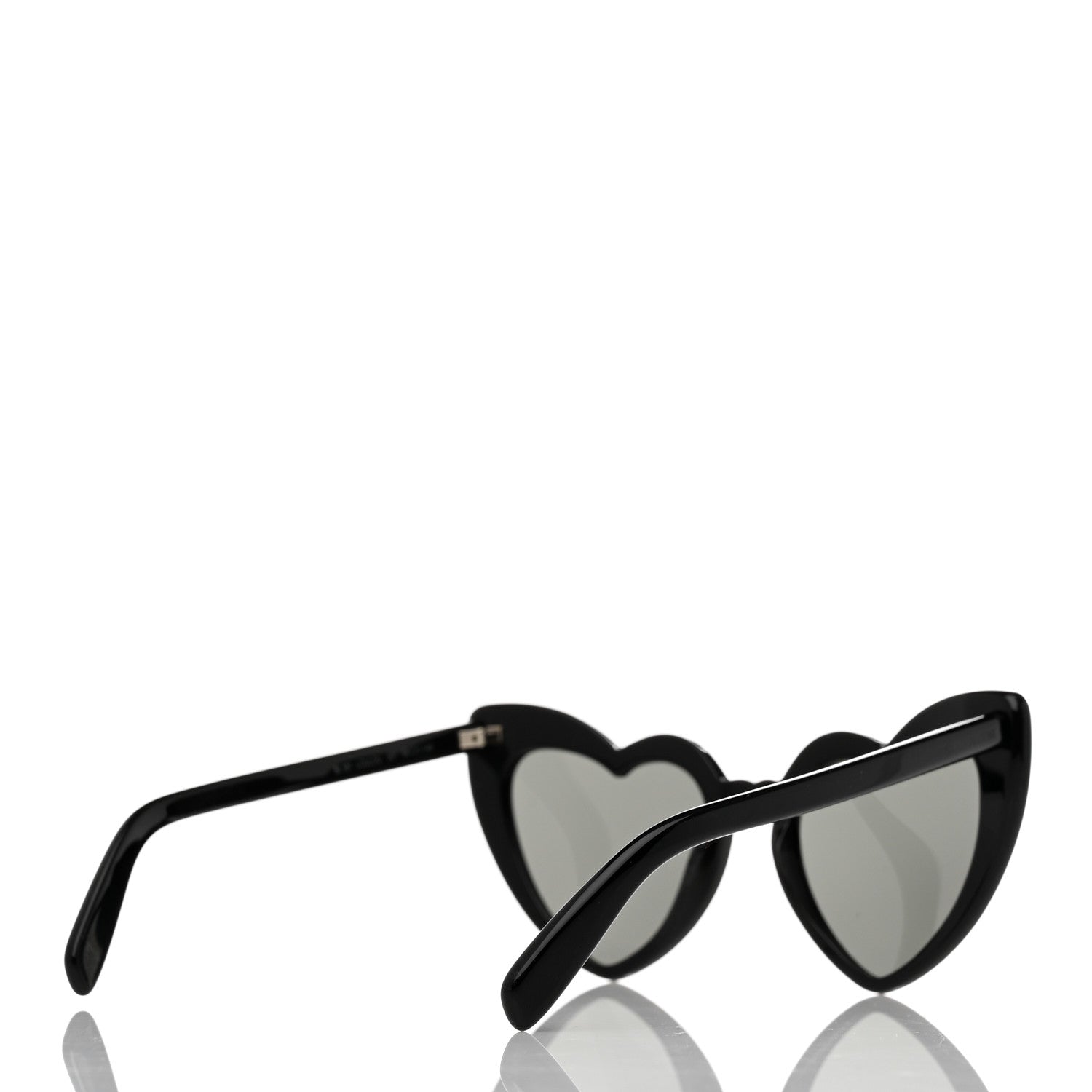 Saint Laurent Acetate Heart Frame Loulou SL181 Sunglasses Black 4 of 8