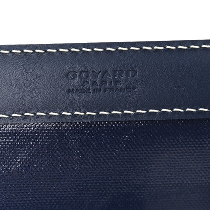 Goyard Goyardine Bellechasse Biaude MM Tote  Navy Blue 6 of 10