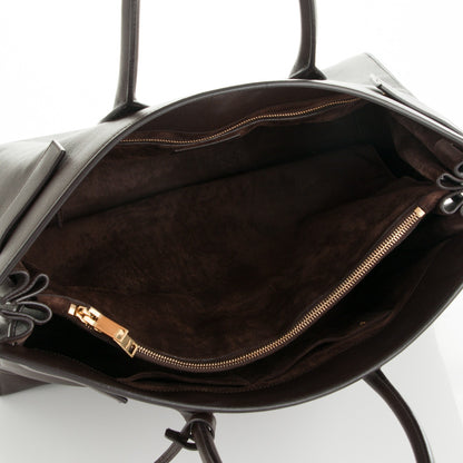 Saint Laurent Calfskin Large Sac De Jour Carryall Dark Brown 5 of 7