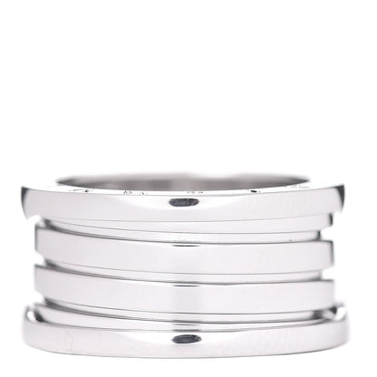 Bulgari 18K White Gold B.Zero1 Four-Band Ring 56 7.5 3 of 5