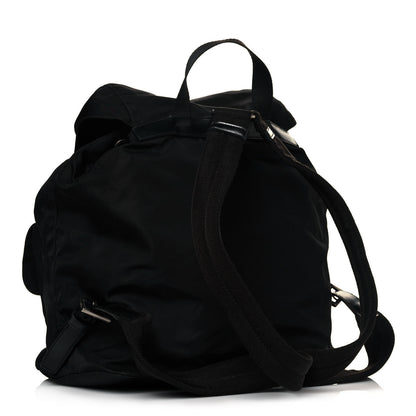 Prada Nylon Vela Medium Backpack Black 2 of 9