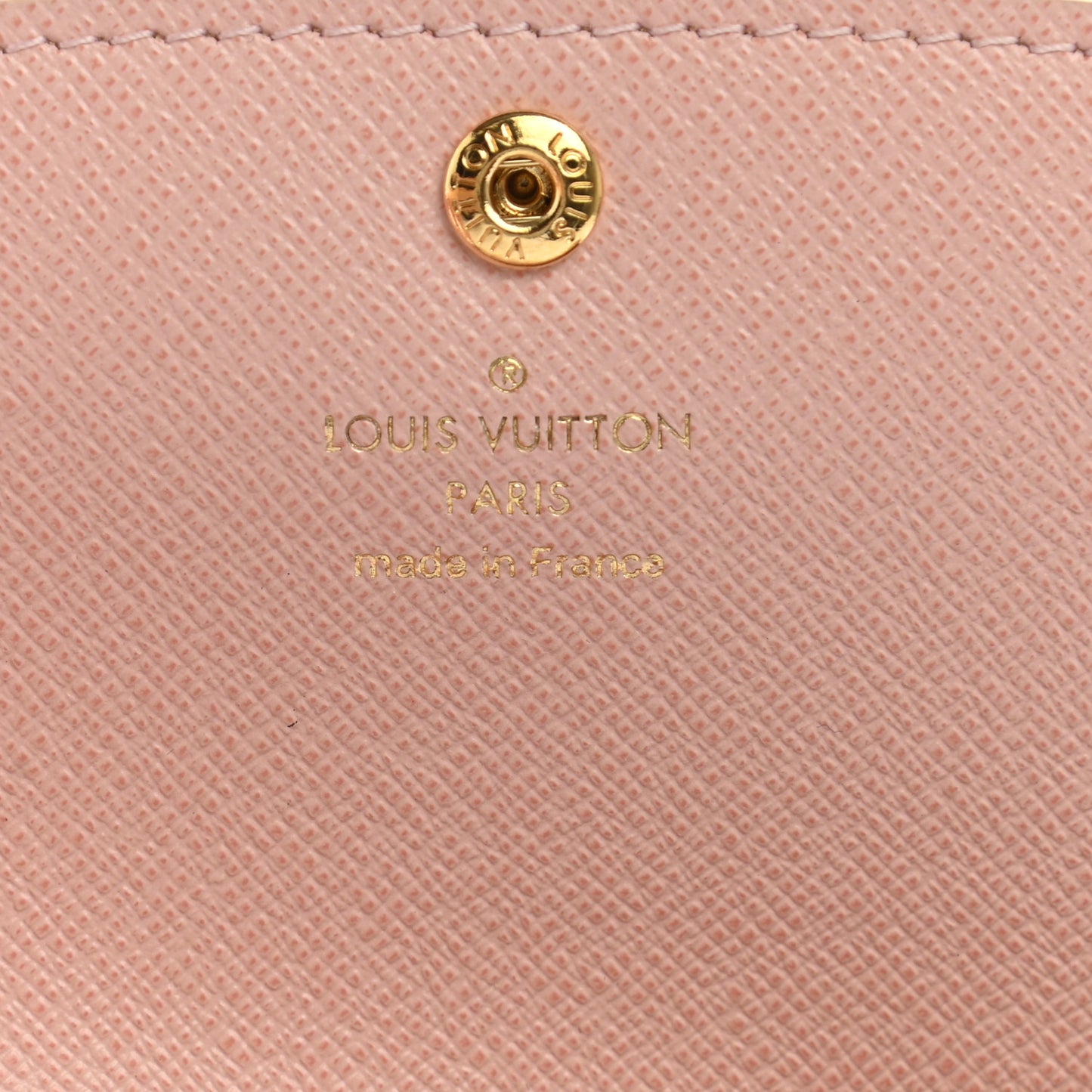Damier Azur Emilie Wallet Rose Ballerine