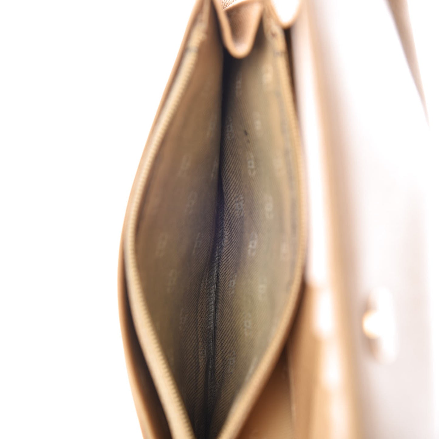 Grained Calfskin CC Wallet Beige