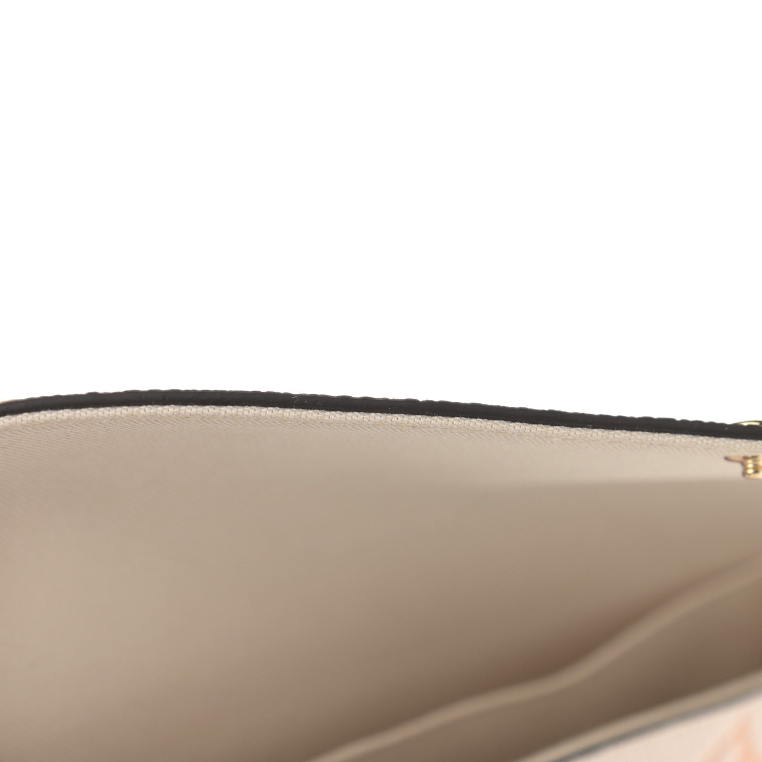 Louis Vuitton Empreinte Monogram Giant By The Pool Felicie Pochette Chain Wallet Cream Saffron 12 of 13