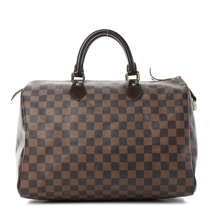 Louis Vuitton Damier Ebene Speedy 35 1 of 4
