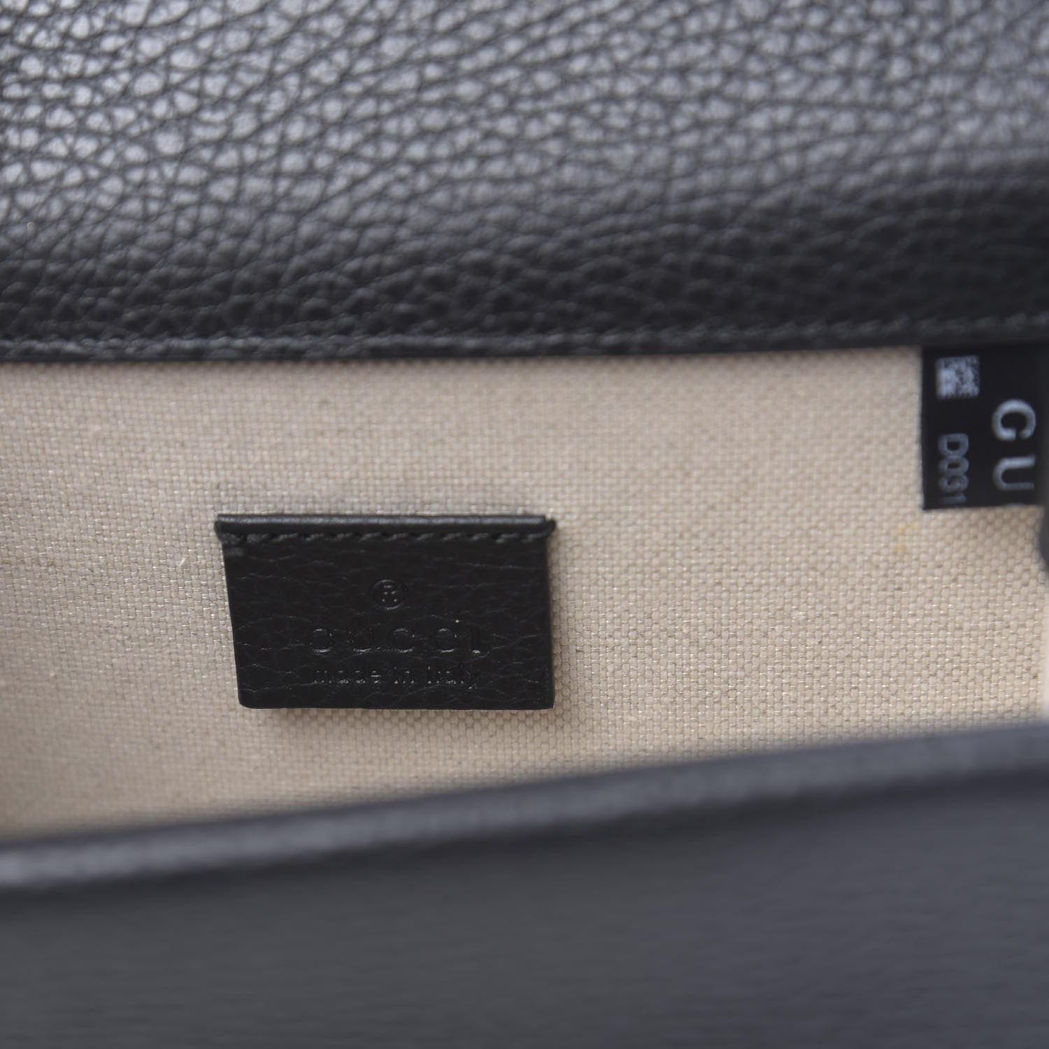Gucci Calfskin Mini Dionysus Shoulder Bag Black 6 of 11