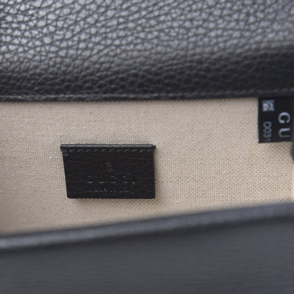 Gucci Calfskin Mini Dionysus Shoulder Bag Black 6 of 11