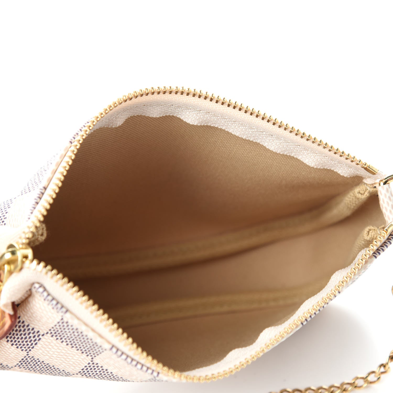 Louis Vuitton Damier Azur Mini Pochette Accessories 5 of 8