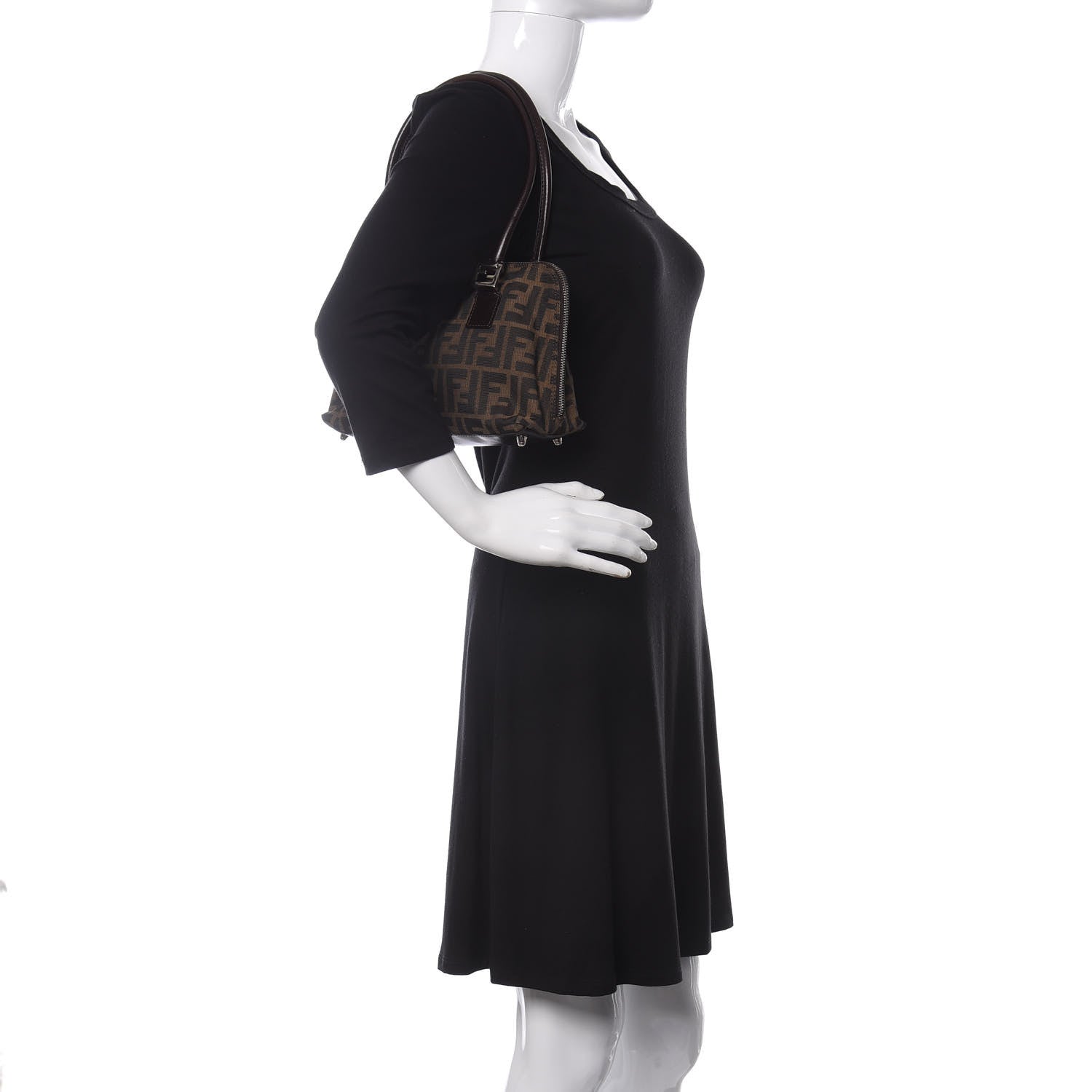 Fendi Zucca Top Handle Bag Tobacco 2 of 11