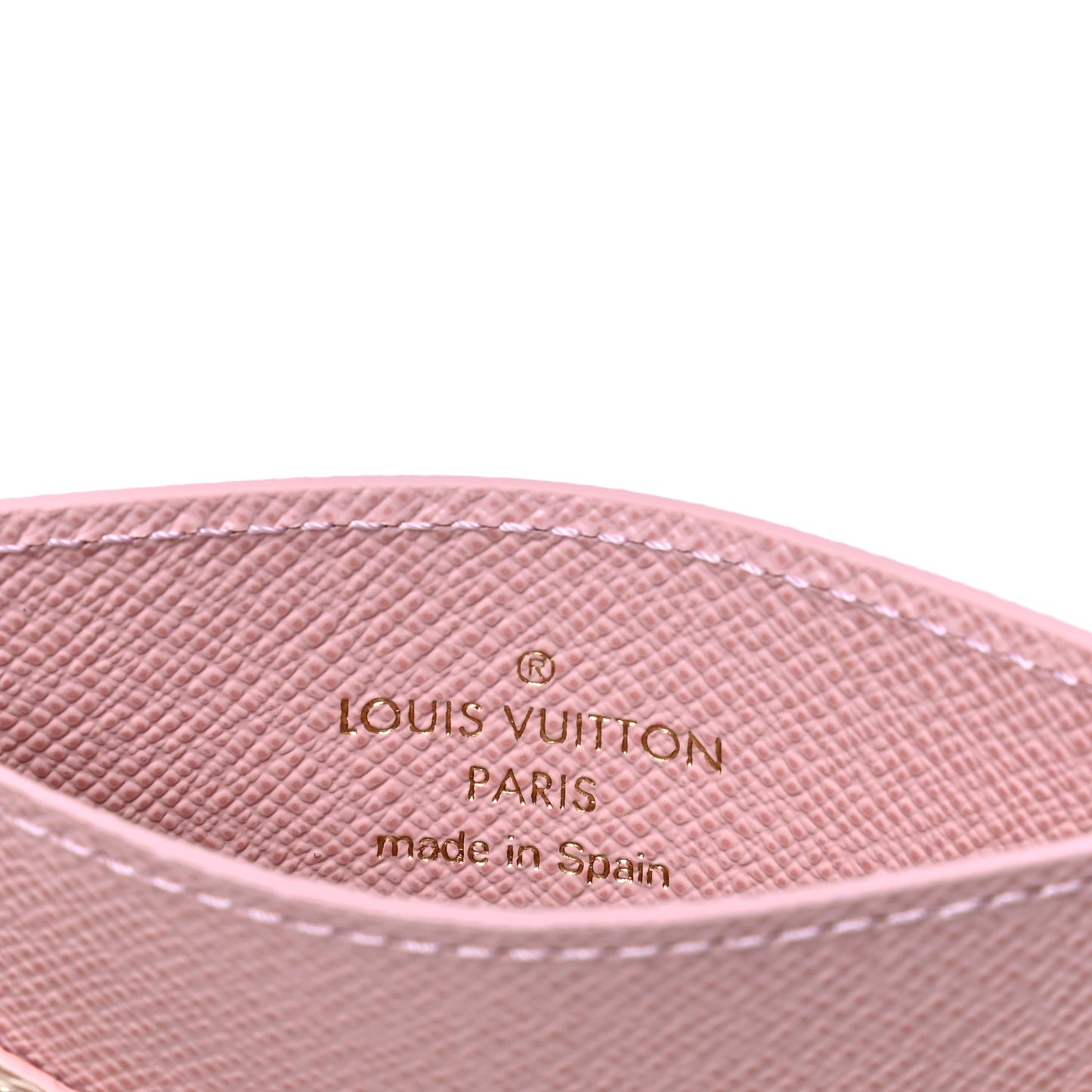 Damier Azur Daily Card Holder Rose Ballerine
