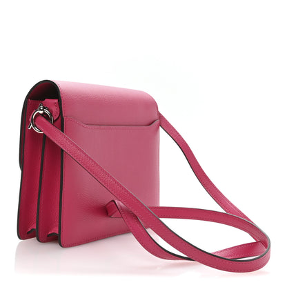 Hermes Evercolor Matte Alligator Mini Touch Sac Roulis Rose Mexico 4 of 21