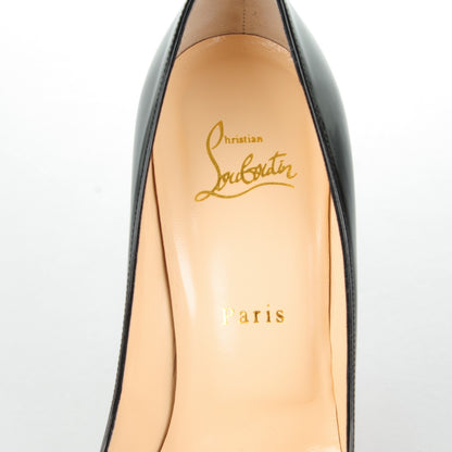 Christian Louboutin Jazz Calfskin Decollete 868 100 Pumps 38 Black 7 of 7