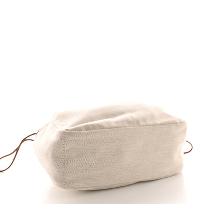 Hermes Canvas Barenia Fourbi 25 MM Pouch Naturel Fauve 4 of 8