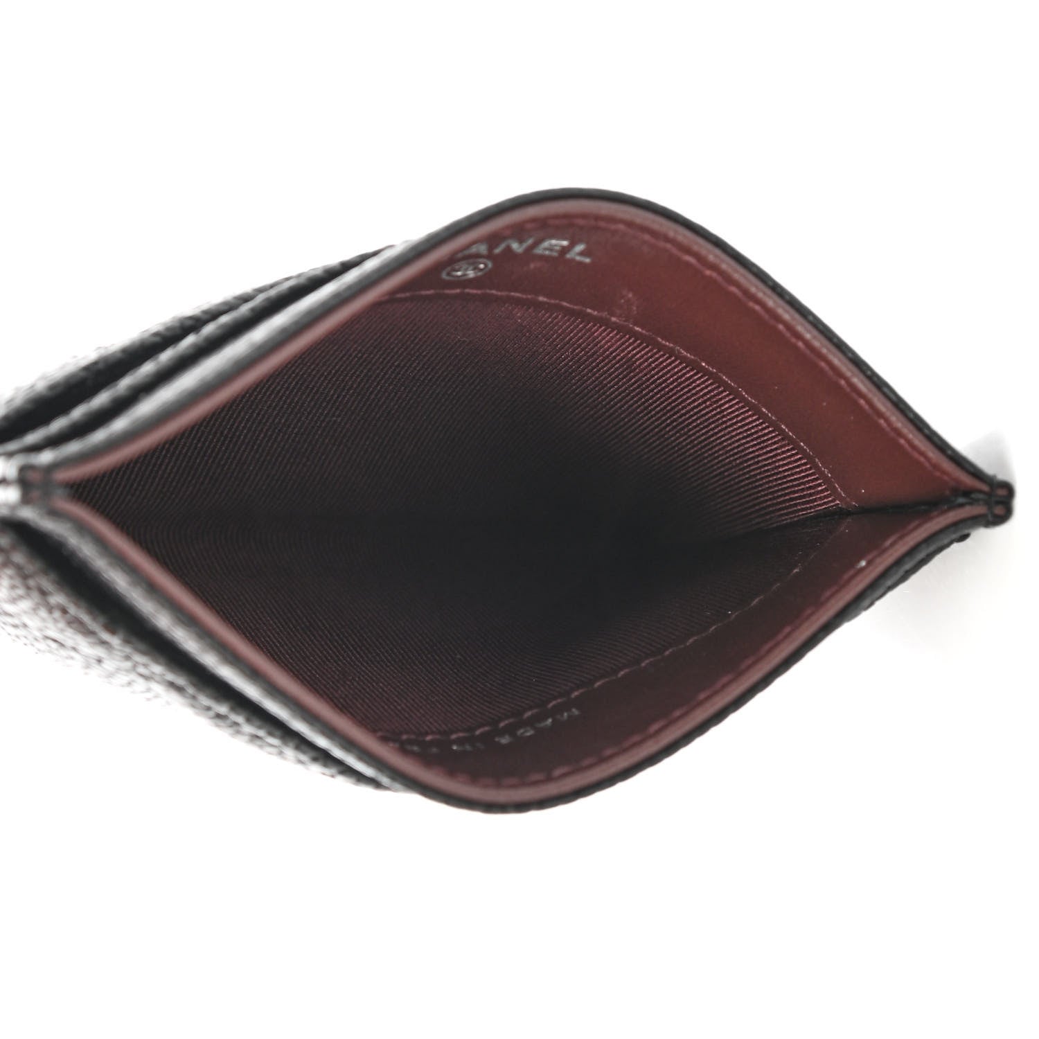 Chanel Caviar Quilted Card Holder Black 5 of 9